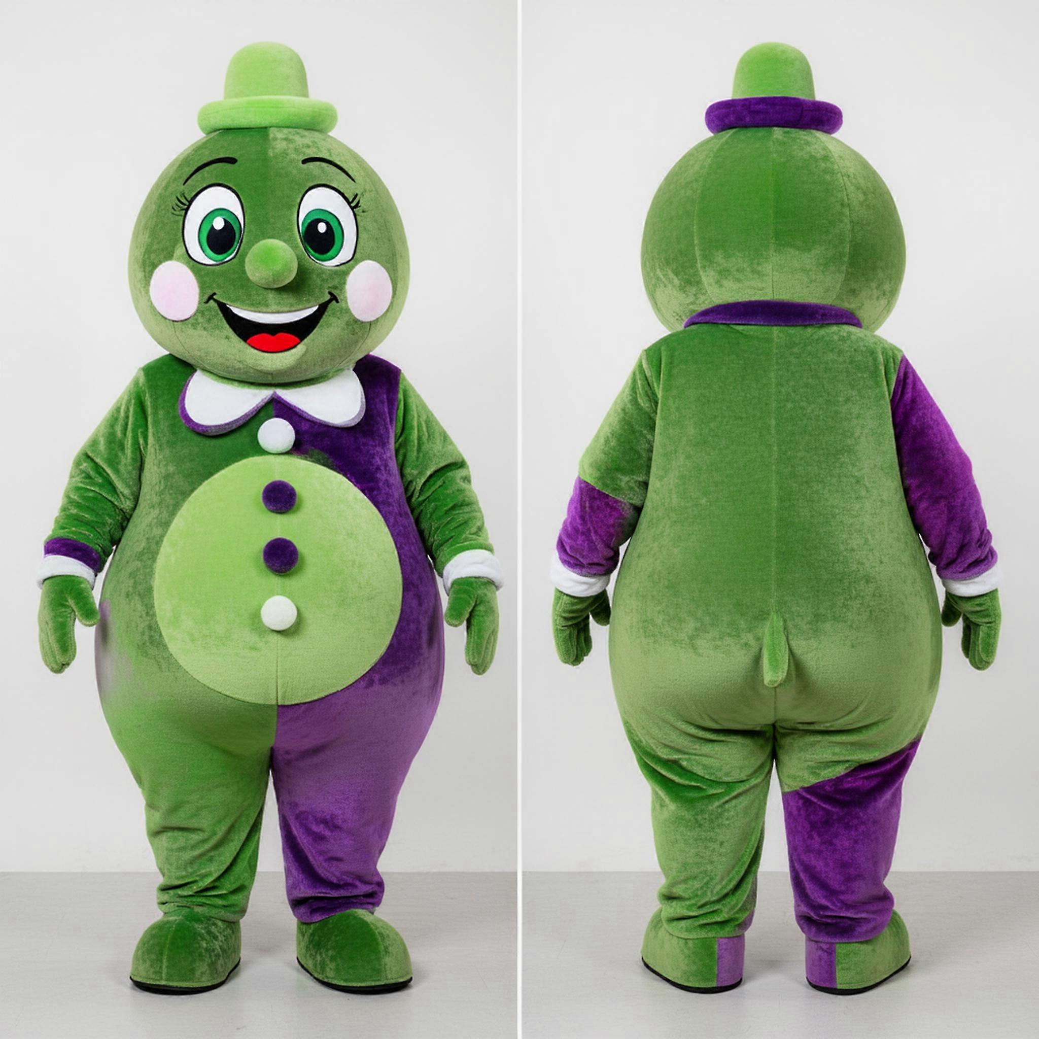 MASTICOT Olive Chubby Mime Mascot