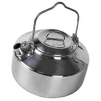 Bollitore per acqua da esterno in acciaio inox, accessorio da campeggio per bollire acqua, 1000 ml
