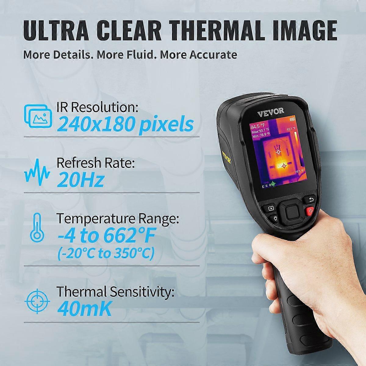 Handheld Warmtebeeldcamera - Infraroodcamera Camera