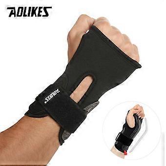 AOLIKES 1 paar polssteunen voor skiën, handbescherming, rolschaatsbeschermers, handpalmbeschermers, snowboardbeschermers voor dames en heren