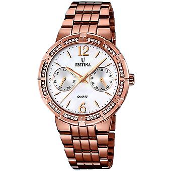 Festina Mademoiselle Quartz Analog Women's Watch with Stainless Steel Bracelet F16796/3