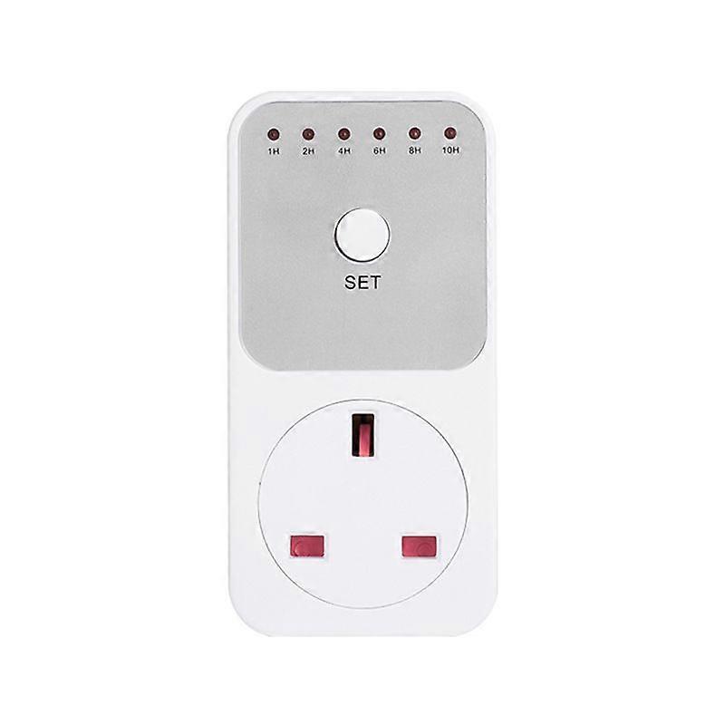 UK Plug Countdown Timer Socket for Scheduled Household Appliance Power Control