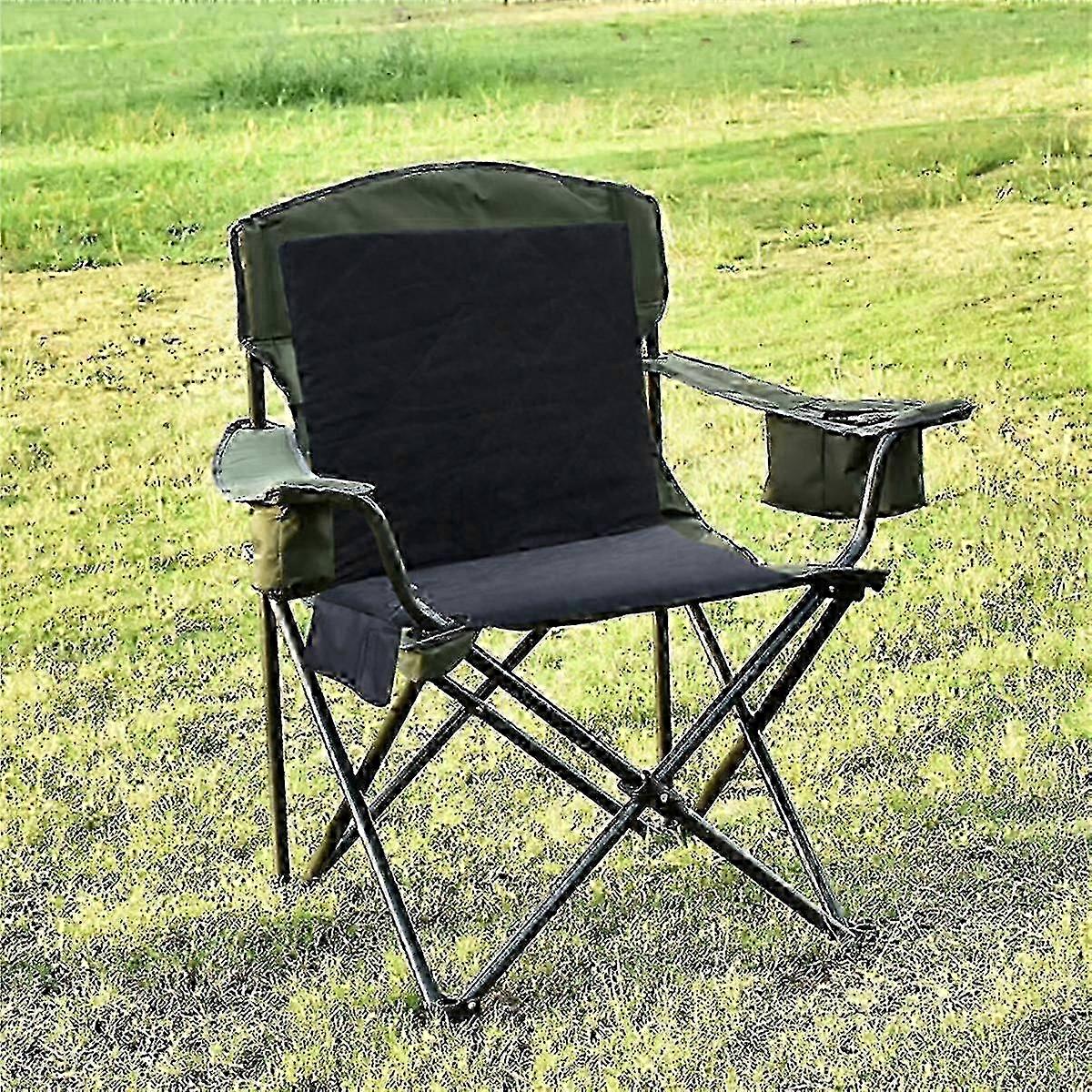 Heated Portable Stadium Seat with Back Support