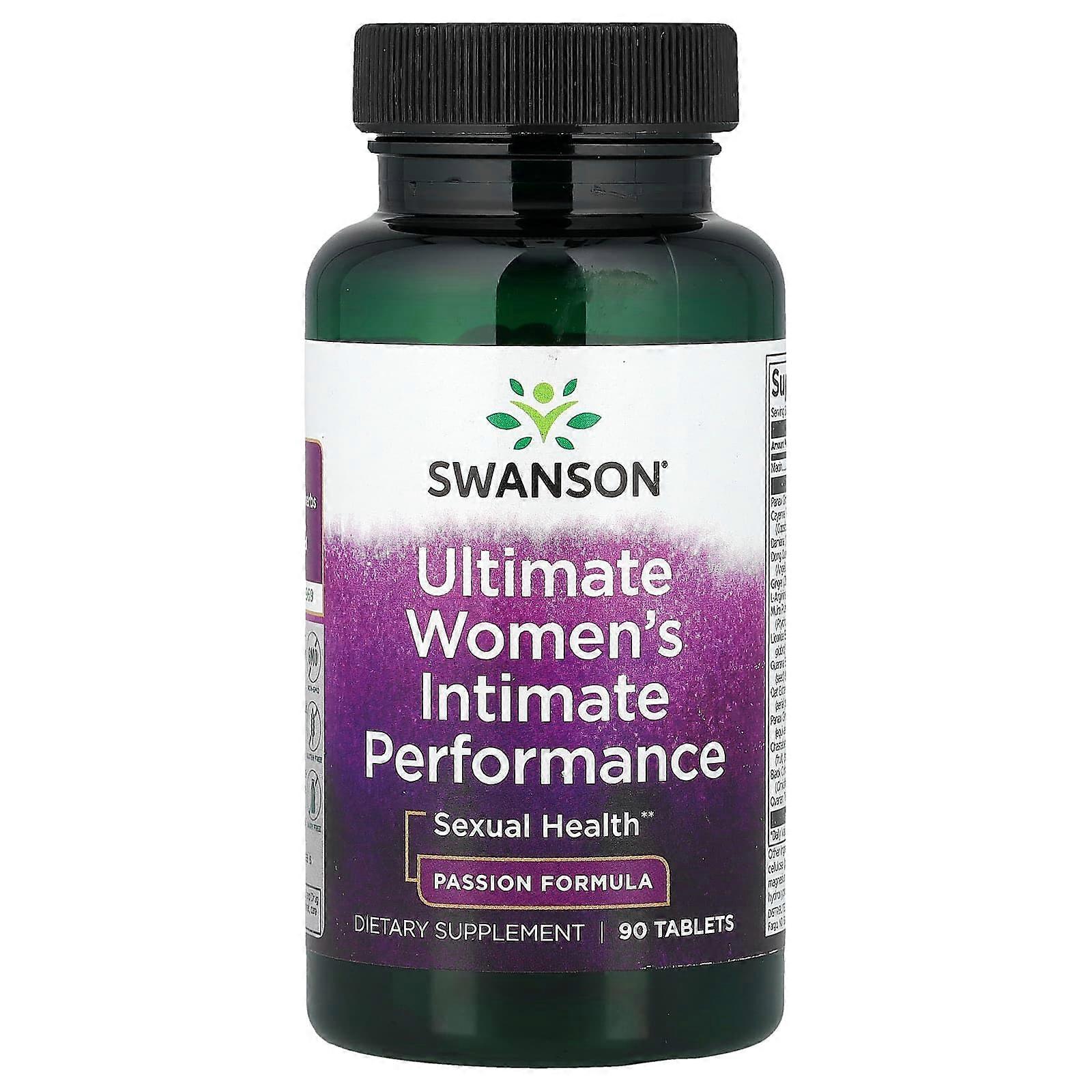 Swanson, Ultimate Women's Intimate Performance, 90 Tablets