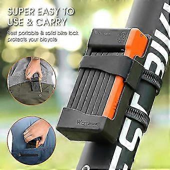 Bicycle Lock Security Anti Theft Cycling Mtb Road Accessories Scooter Electric Bike Chain Foldable