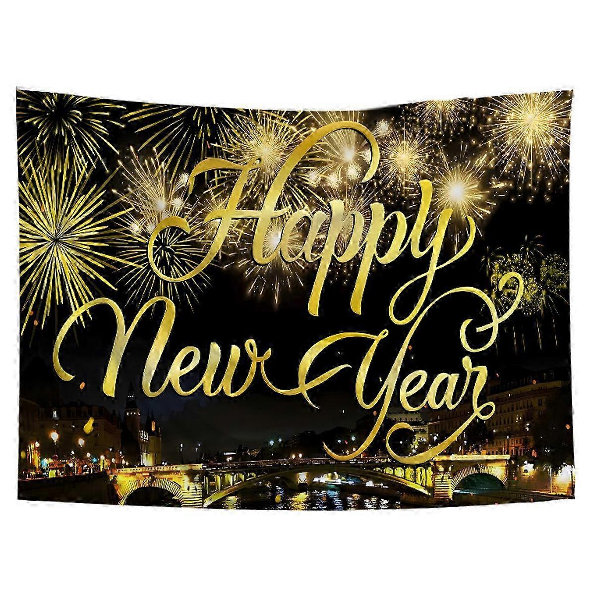 Large Firework Fabric Backdrop for Parties