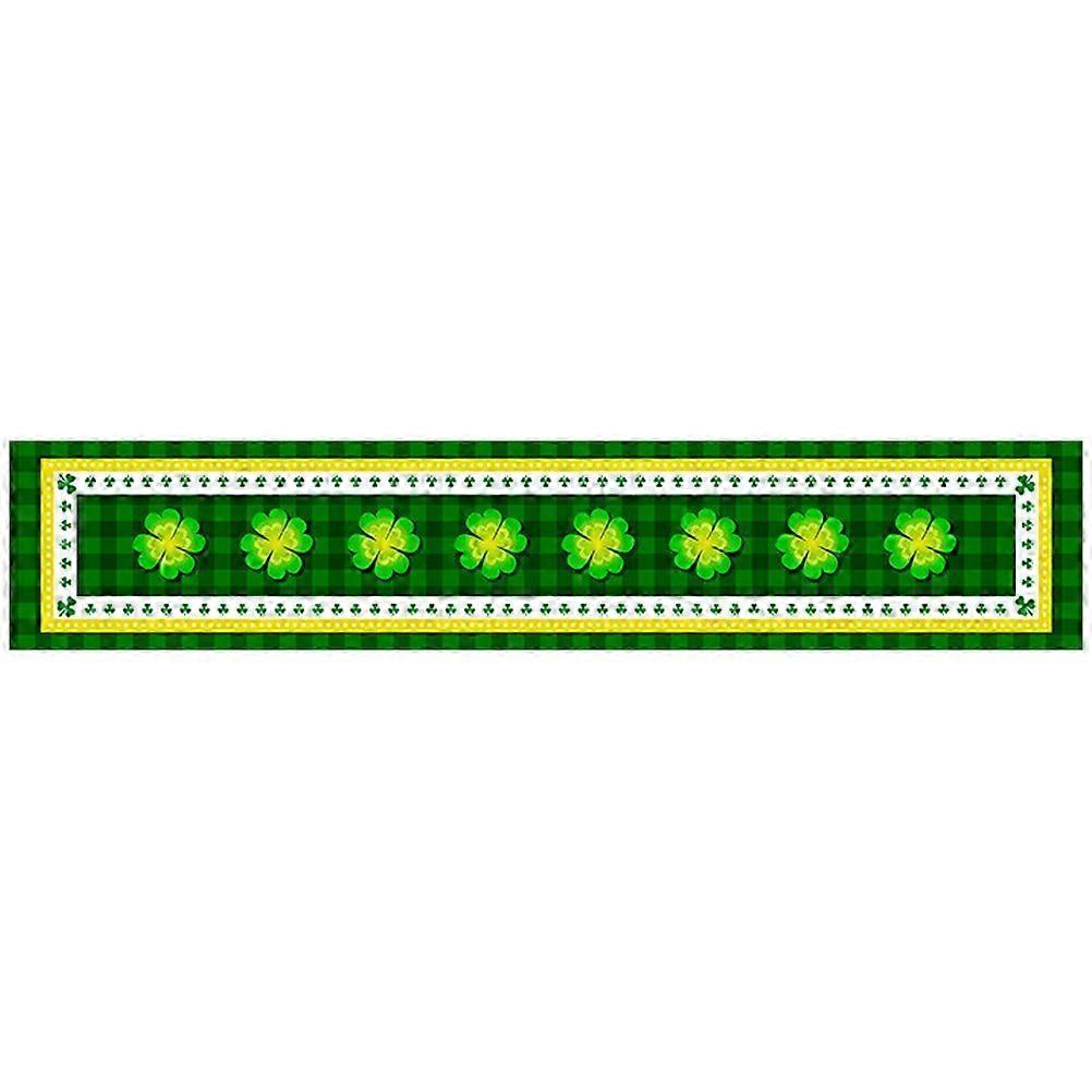 Green Festive Table Runner