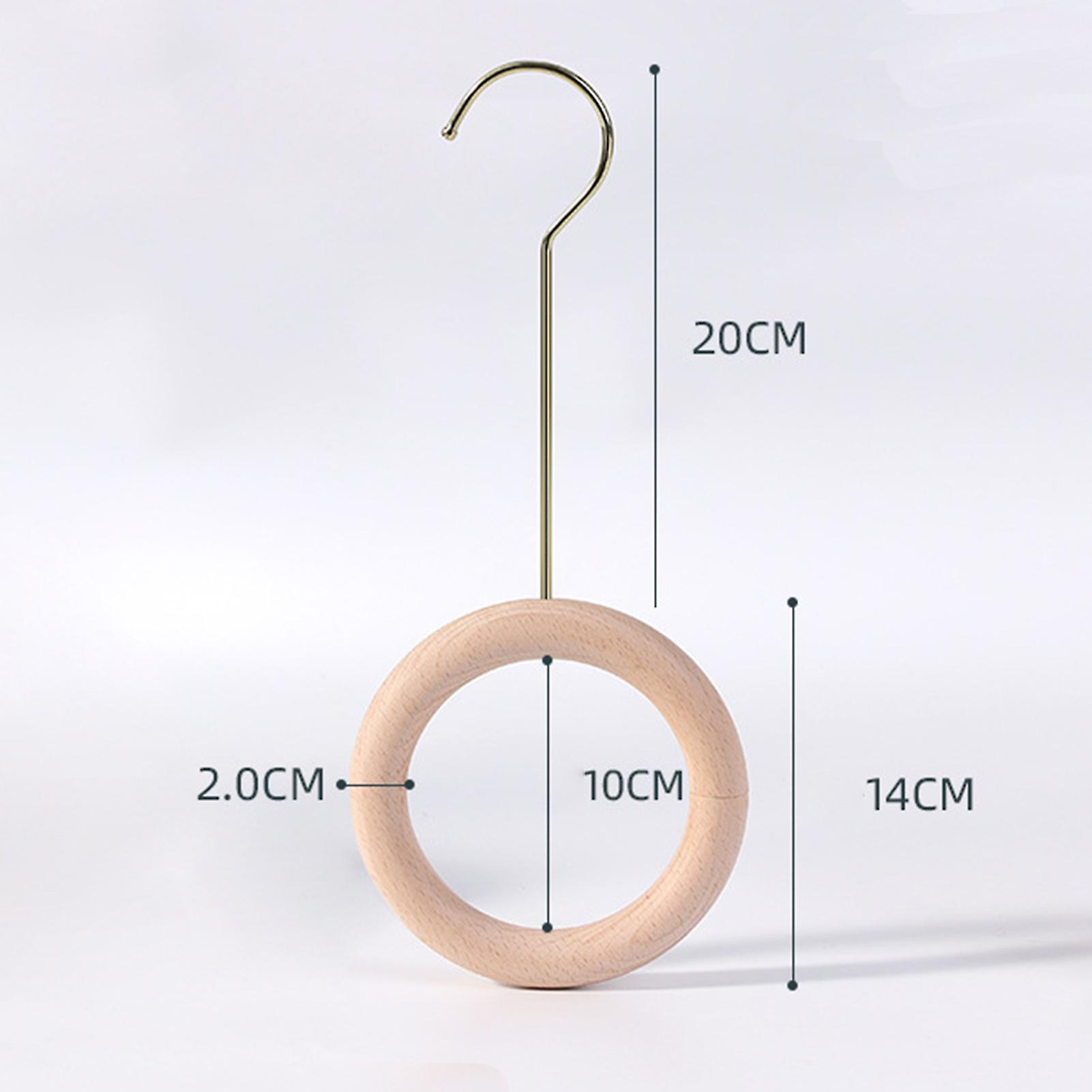 Closet Storage Ring Hangers Simple Solid Hanger Holders