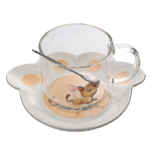 Kopp Kaffe Kopp Transparent Glas Kontor