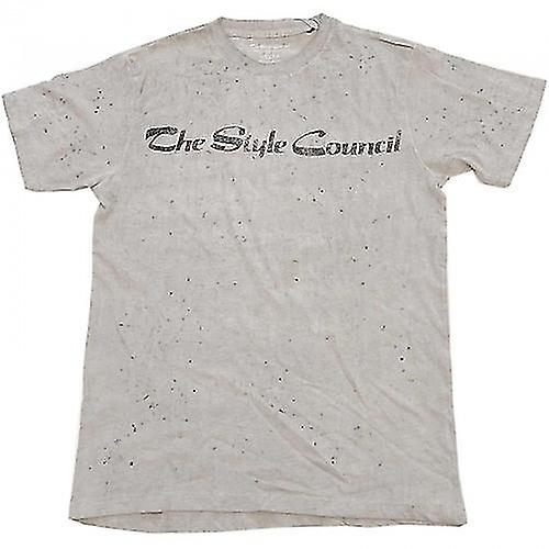 The Style Council Unisex Adult Logo Cotton T-Shirt