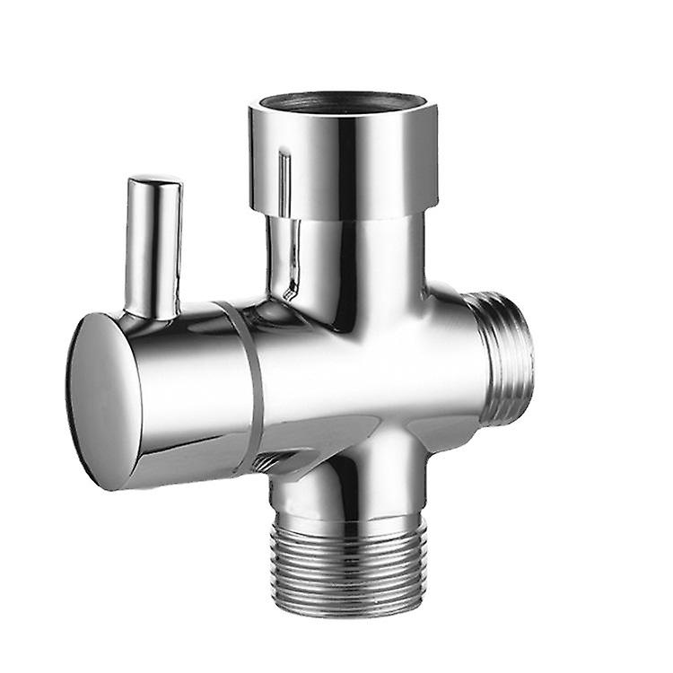 3-way Solid Brass Valve G1 / 2 "hand Shower Shower Components Universal Fitting, Brushed Nickel Dsf007na