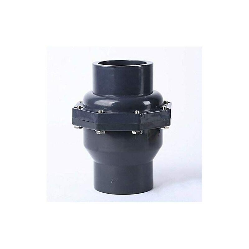 Drain valve check valve pvc water check valve inner diameter 50mm，DN40 (Inner diameter 50mm)