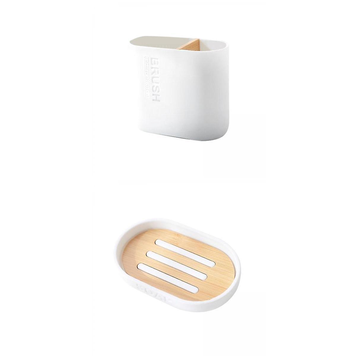 Bathroom Accessories Set Toothbrush Holder Soap Dispenser Soap Dish;