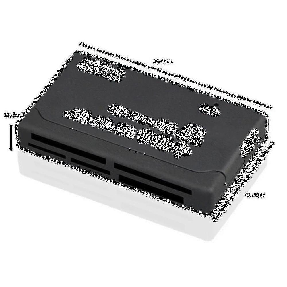 Card Reader Usb2.0 Memory Card Reader Fast Data Transmission All In One Card Reader Support Tf Cf S