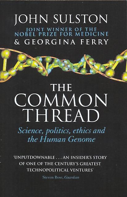 Common Thread - John Sulston - Paperback - English Book - Popular science
