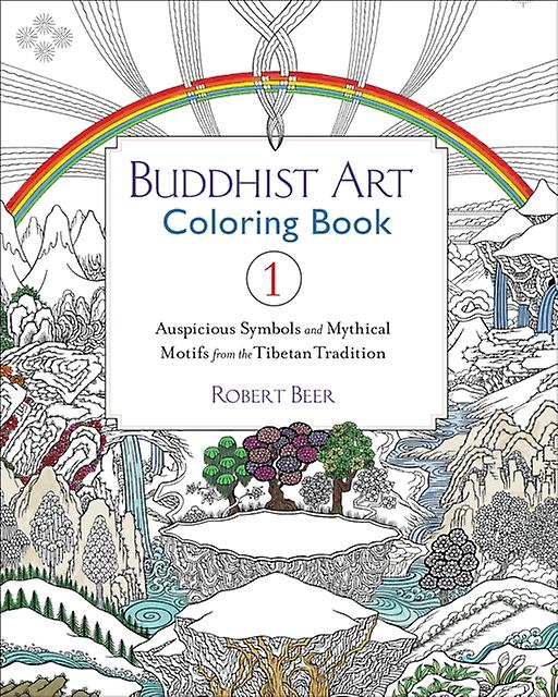 Buddhist Art Coloring Book 1 by Robert Beer Paperback