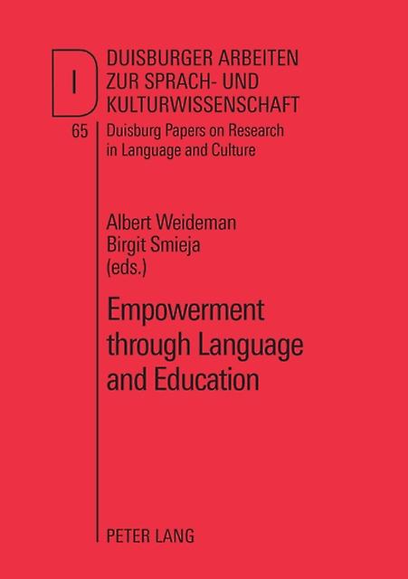 L’autonomisation par la langue et l’éducation Livre de poche