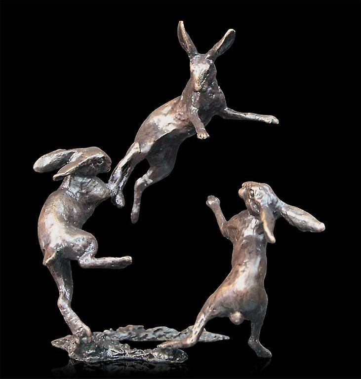 Hares Dancing Sculptures & Statues