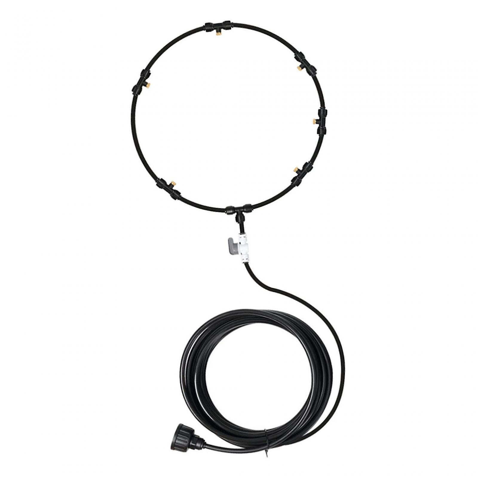 Portable Misting Cooling System Sprinkler for Landscaping Irrigation Outside 8m