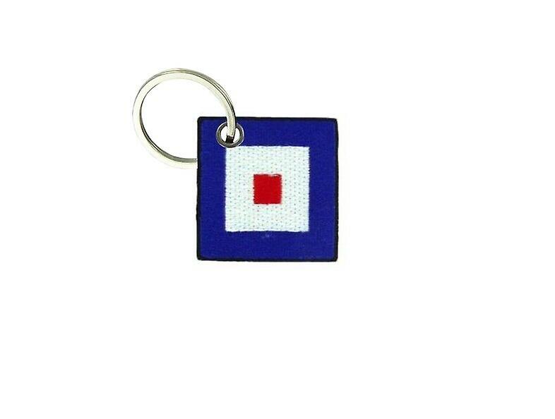 Cle Cles Key Brode Patch Ecusson Flag Maritine Letter W Whiskey