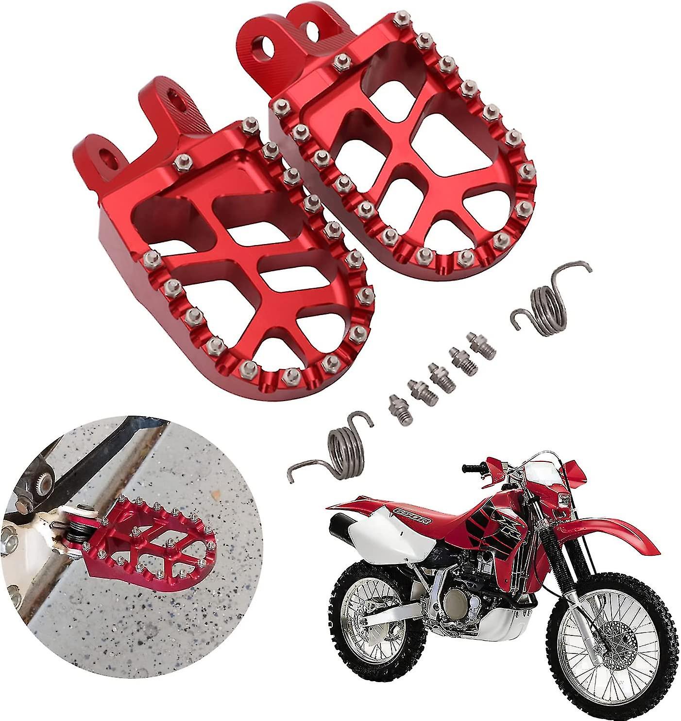 Estriberas Estriberas Reposapiés Pedales Restsmx Compatible Cr80r/rb 96-02 Cr85r/rb 03-07 Crm250 89-98 Xr250R/400R 96-04 Xr600R 89-00 Xr650L 92-20 Xr6