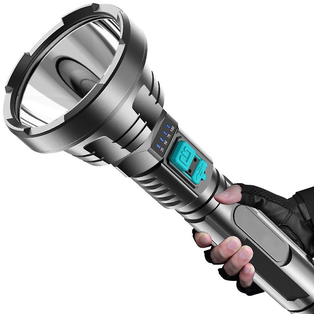 Flashlight USB Rechargeable LED Long-range Outdoor Lighting