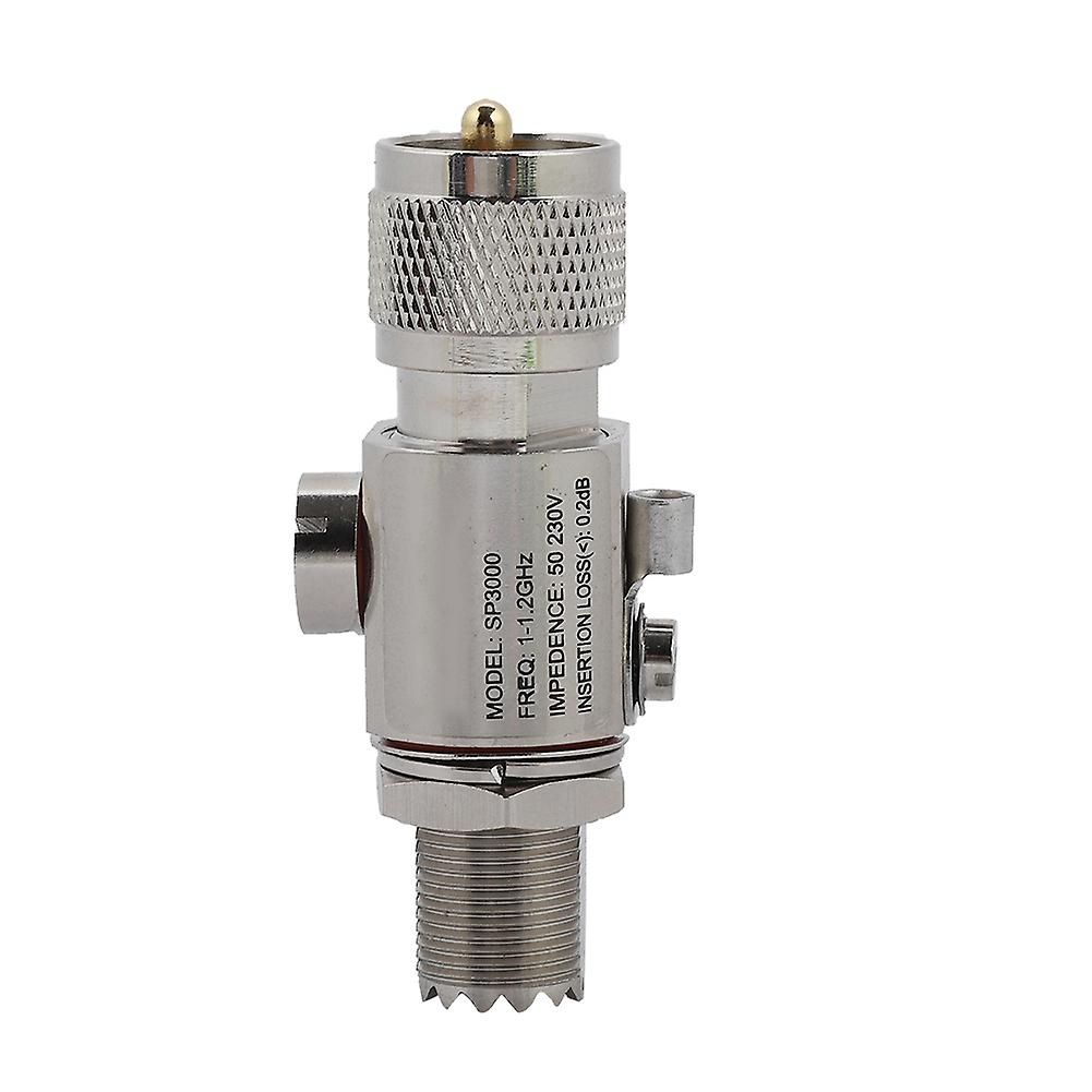 UHF M to UHF-F 1-1.2 GHz All Band Lightning Arrester Surge Protector Surge Protector