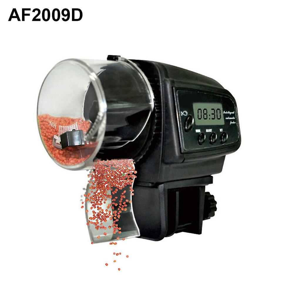Digital LCD Automatic Fish Feeder Aquarium Tank Auto Timer Food Feeding Machine