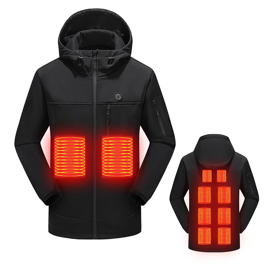 Outdoor Usb Heating Jackets Warming Coat Winter Flexible