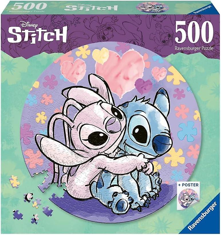 Ravensburger Disney Stitch圆形拼图(500片)