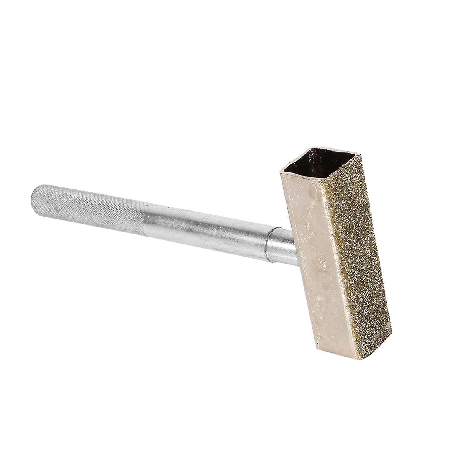 Risegun Diamond Grinding Disc Wheel Stone Dresser Correct Tool Strong and Durable Dressing Bench Grinder for Surface Grinding Deburring Wheels O6EAM
