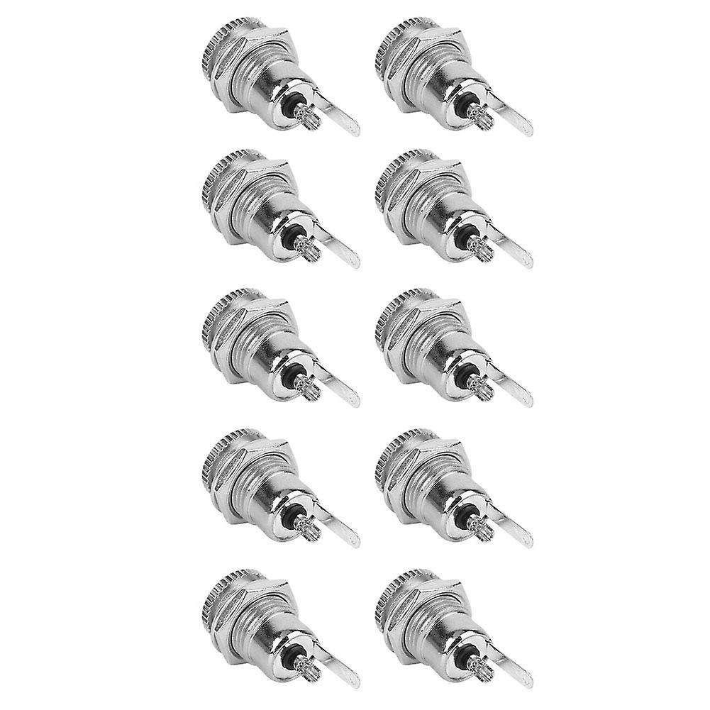 753 Power Socket, DC Power Socket, Precise and Light Structure, WThread Metal Panel Mount Connector,