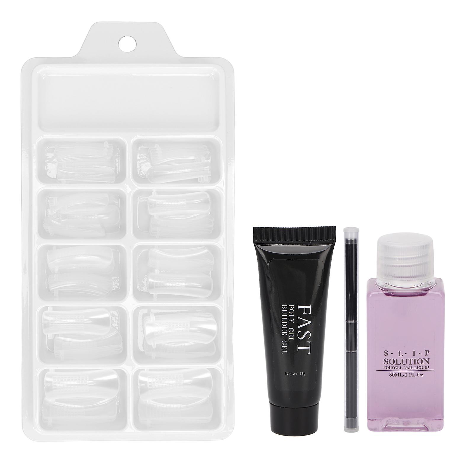 Nail Extension Gel, Brush, Solution, Gel