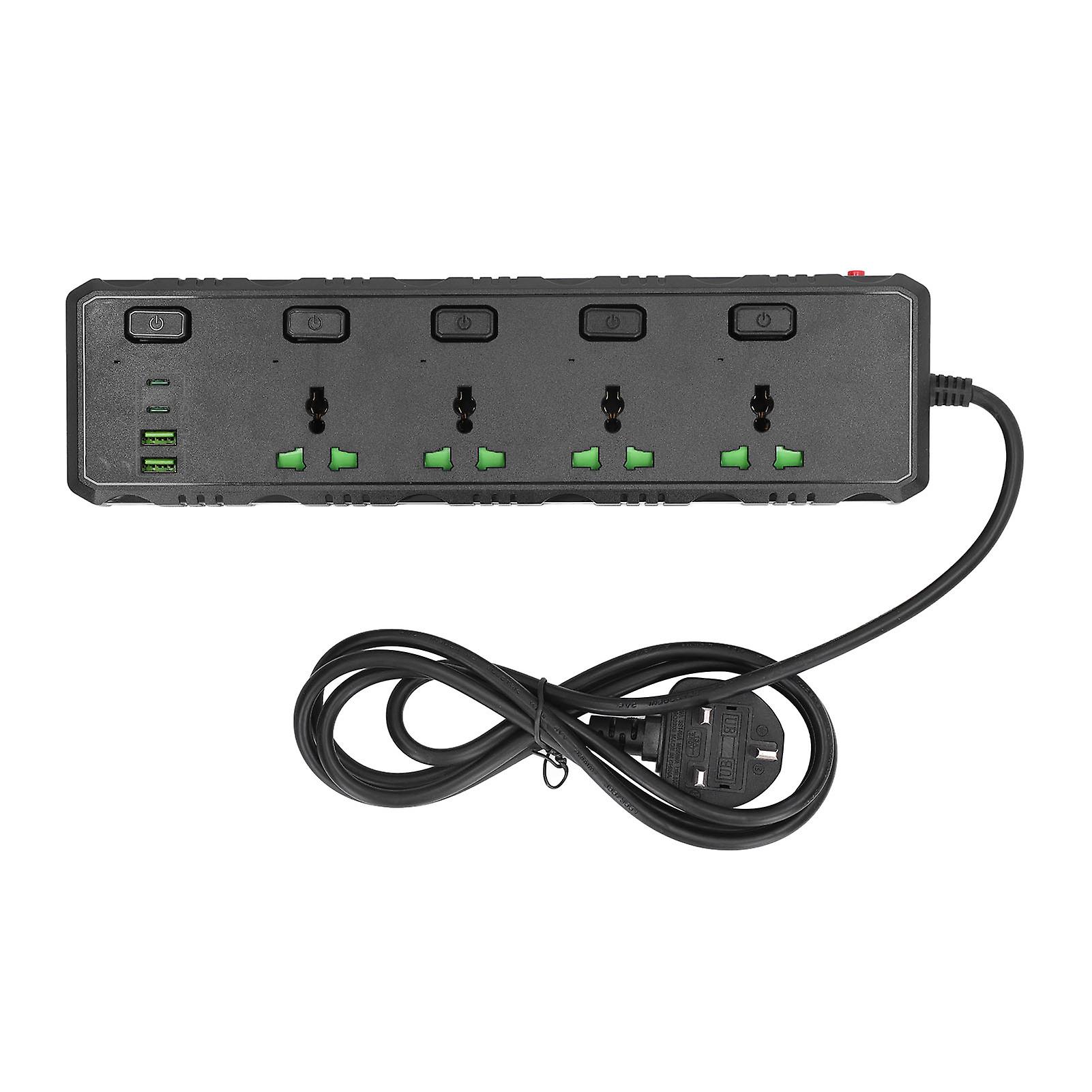 Multifunction Power Strip with USB PD Interface110 - 265V for Home Use