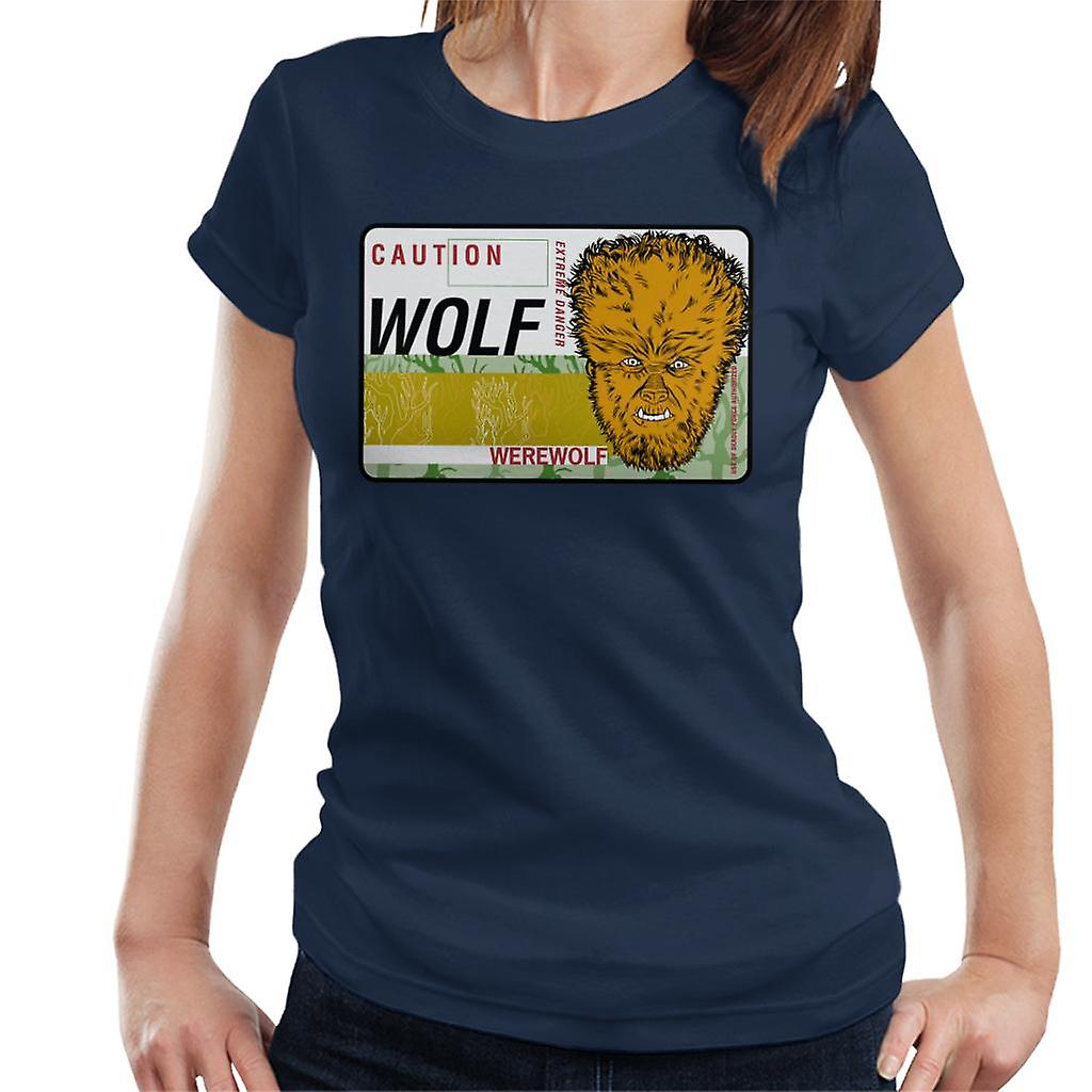 The Wolf Man Caution Extreme Danger Women's T-Shirt
