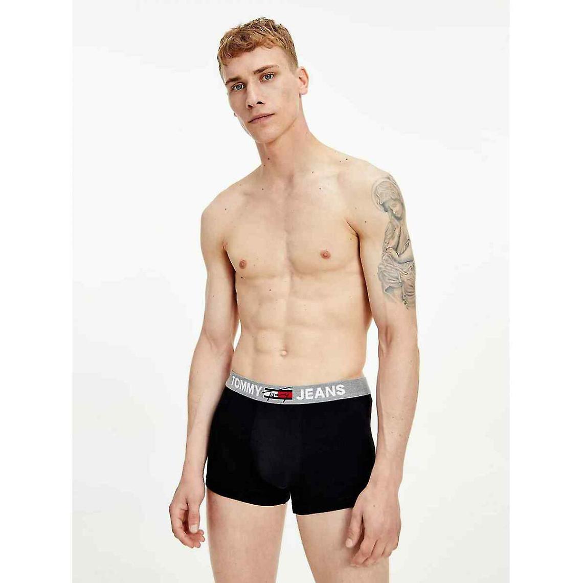 Cintura elástica Boxer Logote - Negro Ropa interior Tommy Hilfiger en algodón