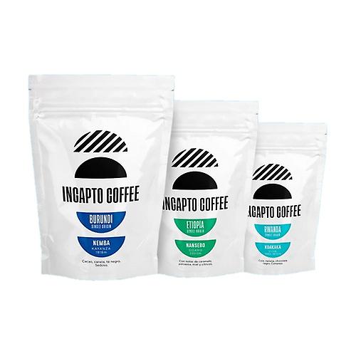 Africa Tasting Pack 3 coffees of 100 Gr. 3 units of 100g