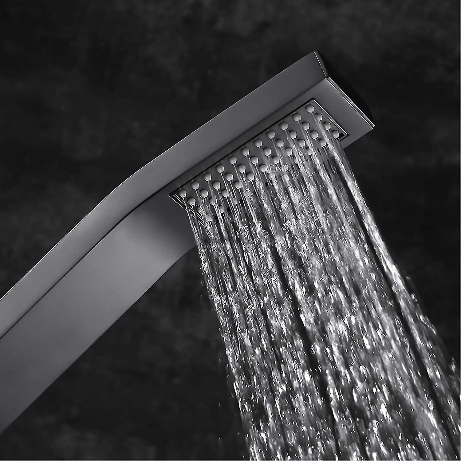 Brass Handheld Shower Head with Single Function and Hose