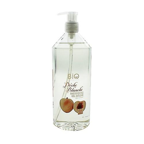White peach shampoo / shower 1 L