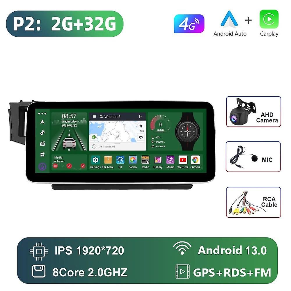 12,3-Zoll-Android-Autoradio Multimidia-Videoplayer für Honda Fit 2014-2020 GPS-Navigation Carplay Stereo 4G Wifi