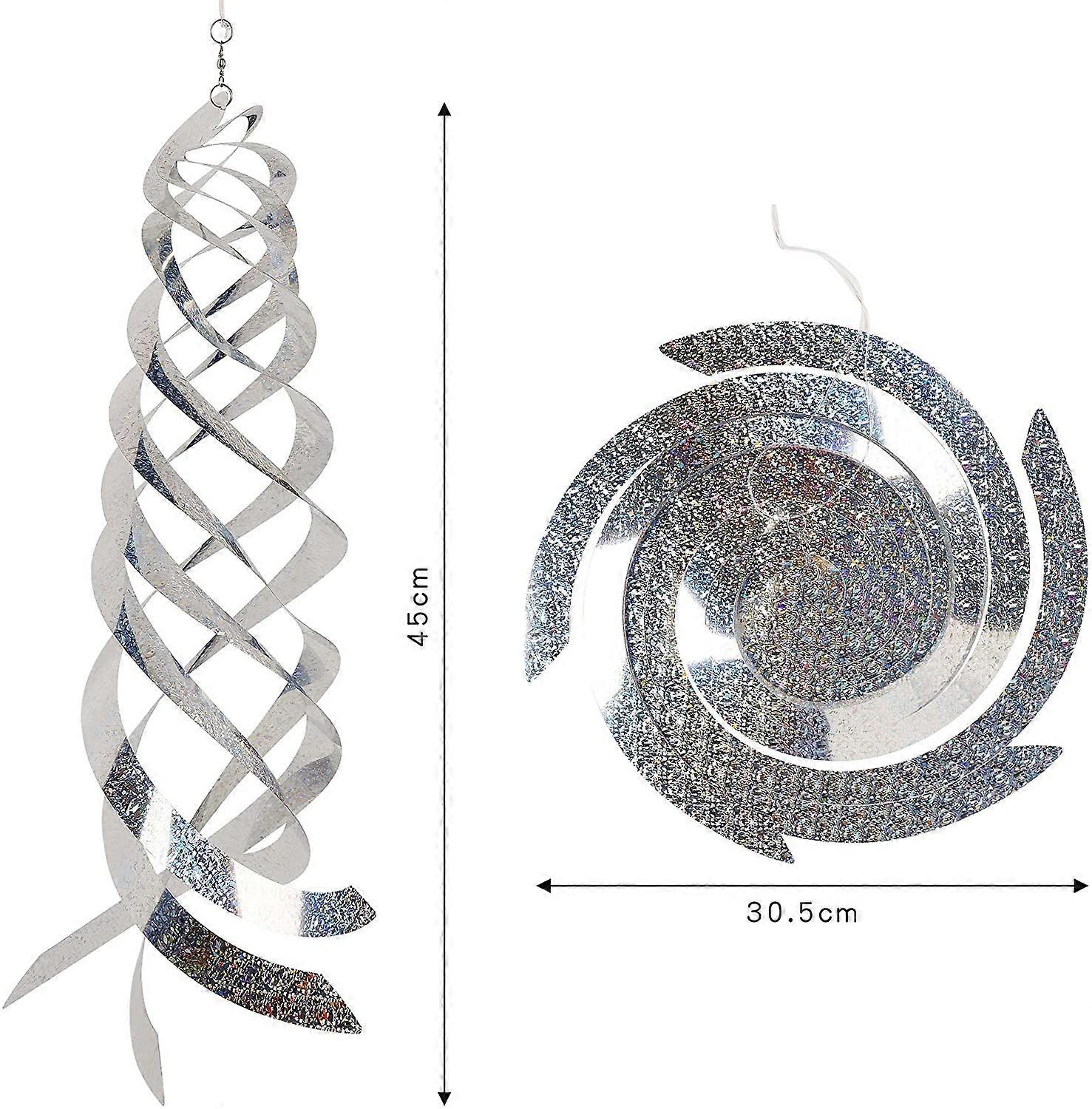 Lintua hylkivä tabletti Puutarha Lintukarkotin hopea riippuva kierre lintua hylkivä tabletti