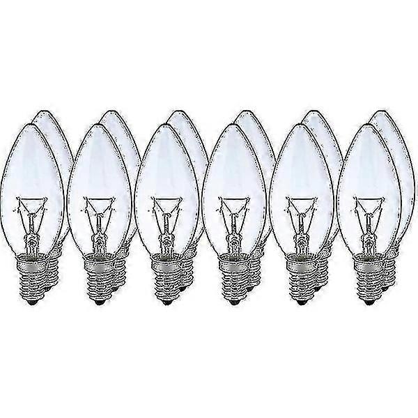 12x 40w E14 Ampoule Blanc Clair Ampoule Classique