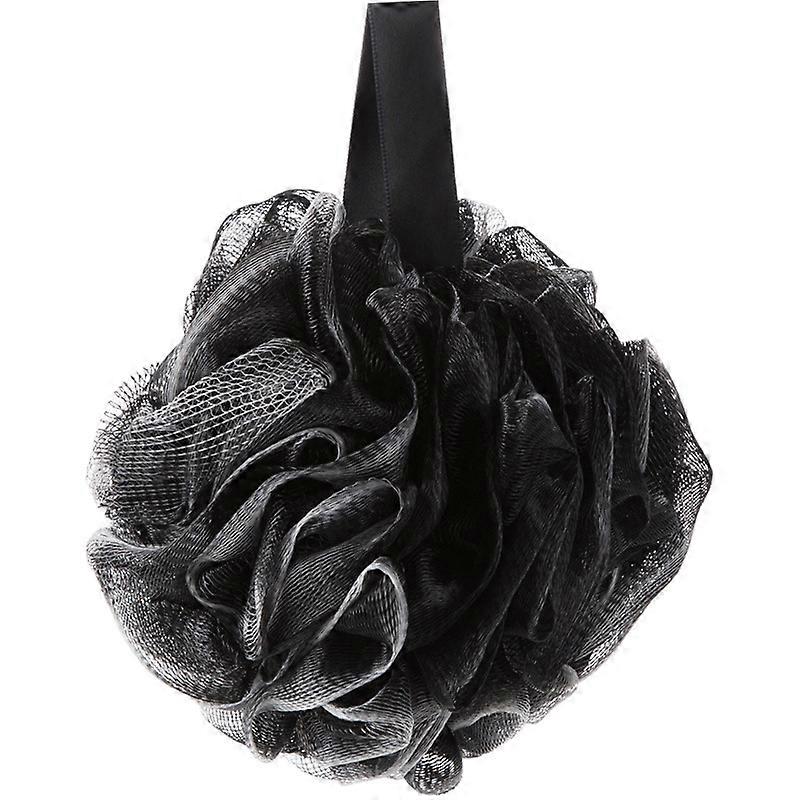 Soft Shower Mesh Foaming Sponge Bath Bubble Ball1 Pieceblack