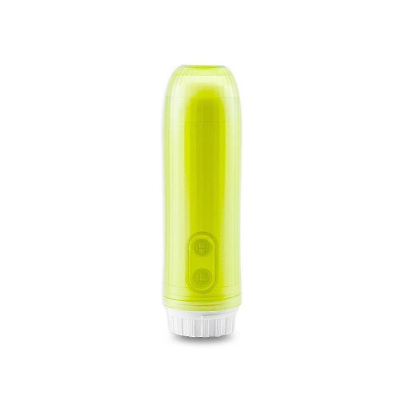 Travel Bidet by IPX7 Waterproof Auto Decompression Layer Mist Spray Nozzle 180 Degree Adjustable 140ml Green