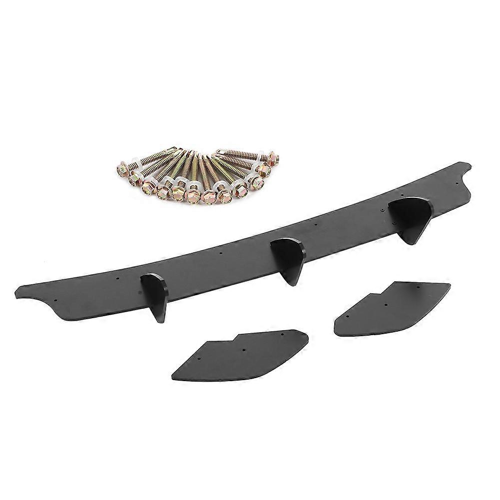 3pcs/set Matte Black Rear Bumper Diffuser With Side Splitters Fits for MK6 2009-2013
