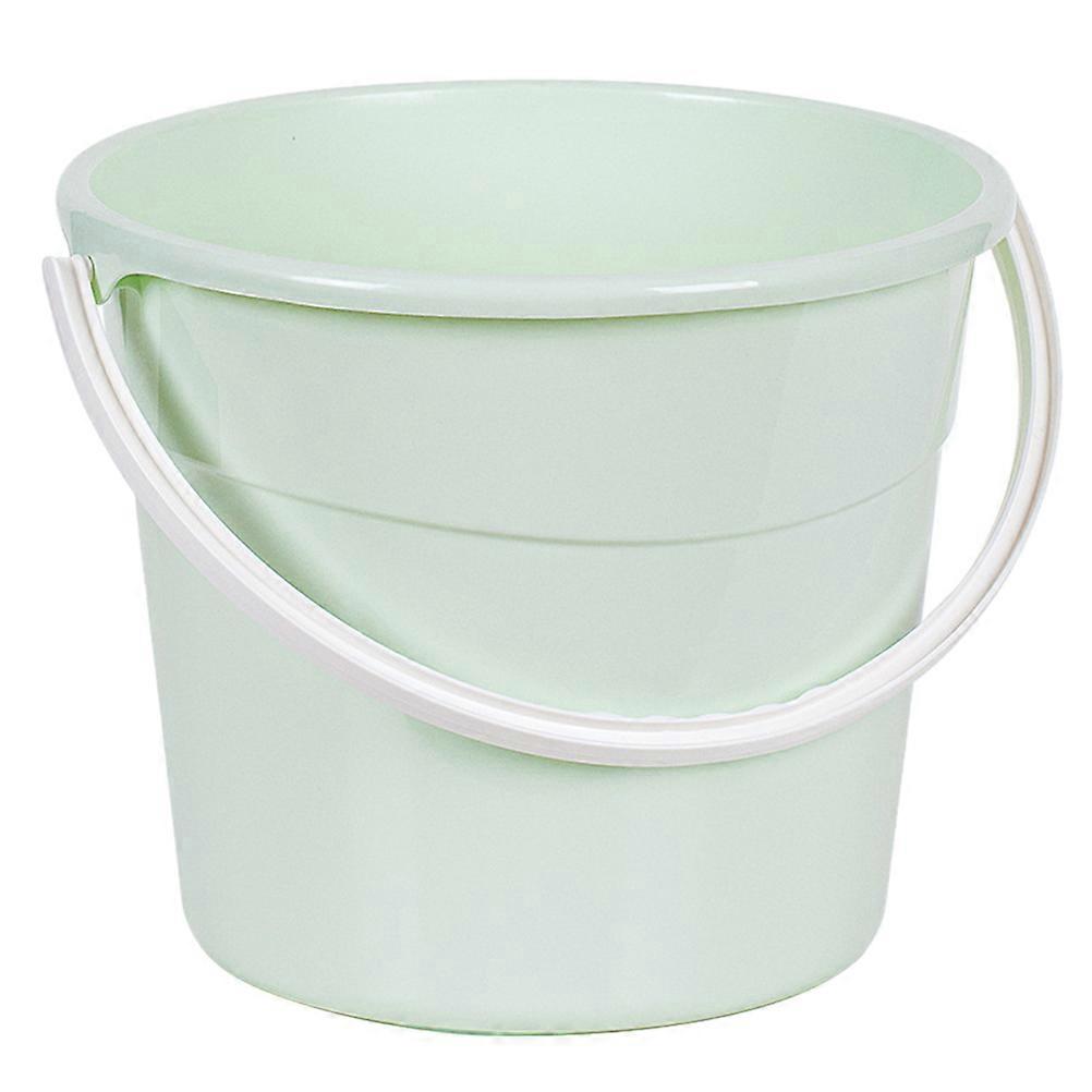 Water Storage Bucket Cleaning Round Bucket Sturdy Pail Bucket with Handle