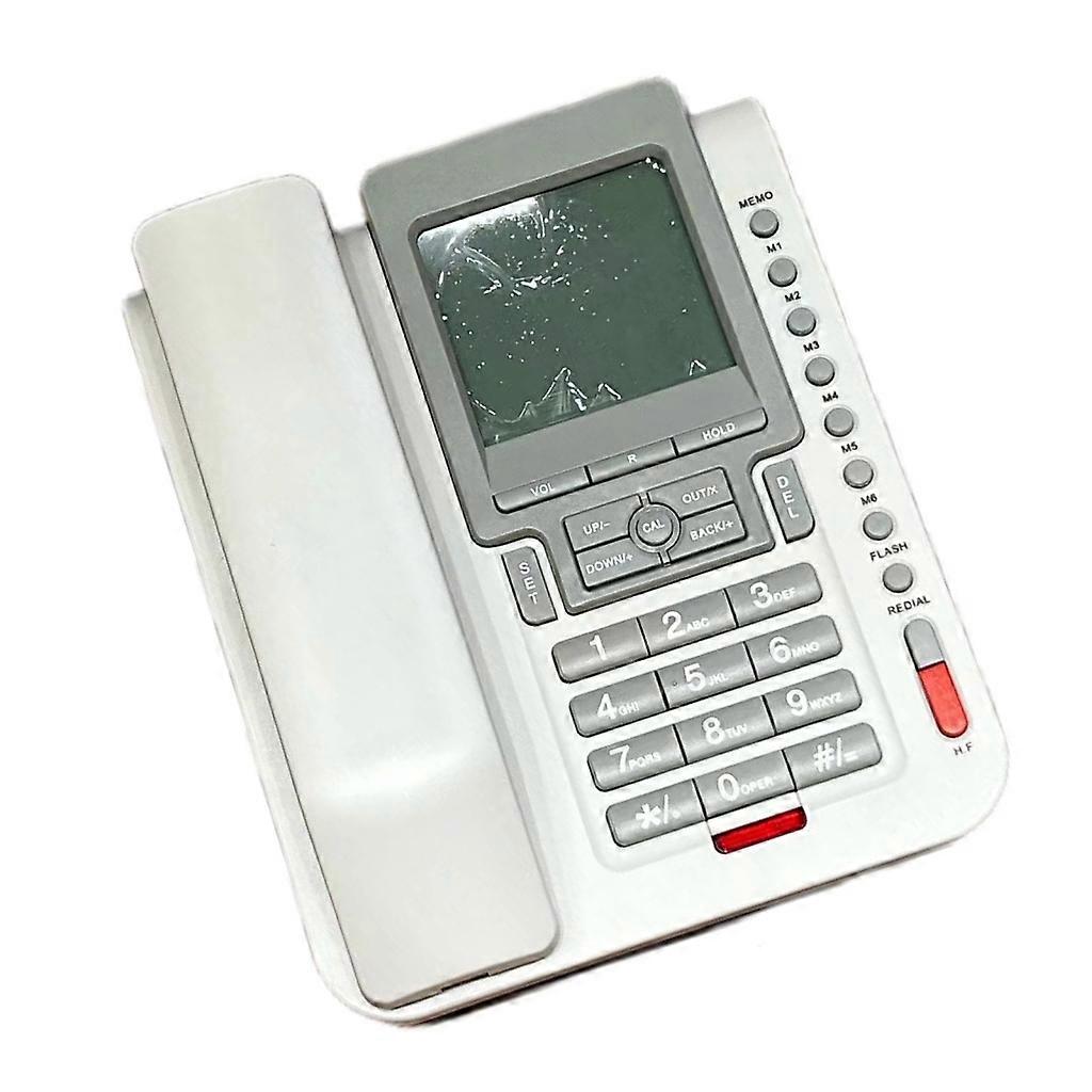 هاتف أرضي سلكي هاتف أرضي هاتف أرضي بزر كبير مع متصل