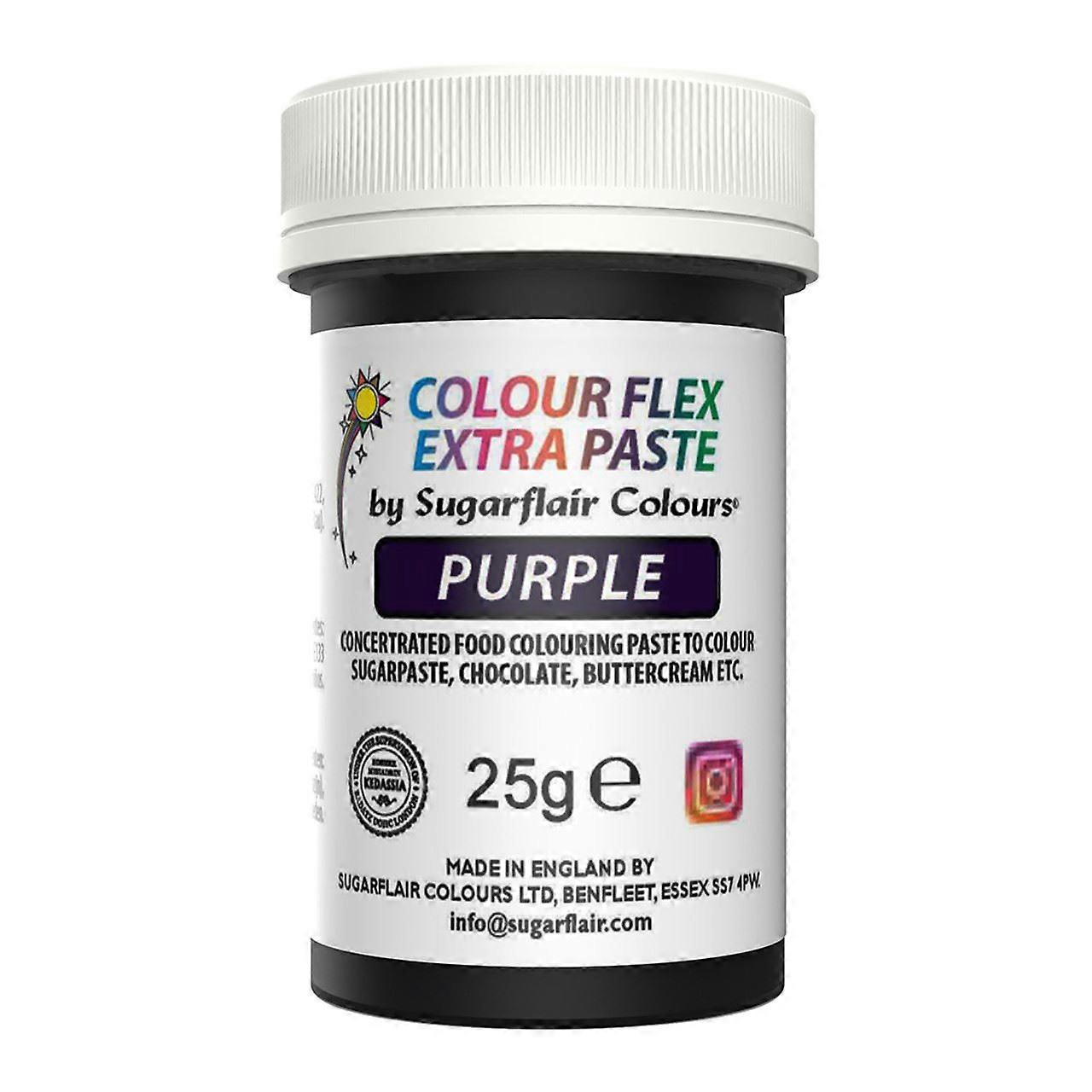 Sugarflair Colour Flex Extra Food Colour Paste 25g - Purple