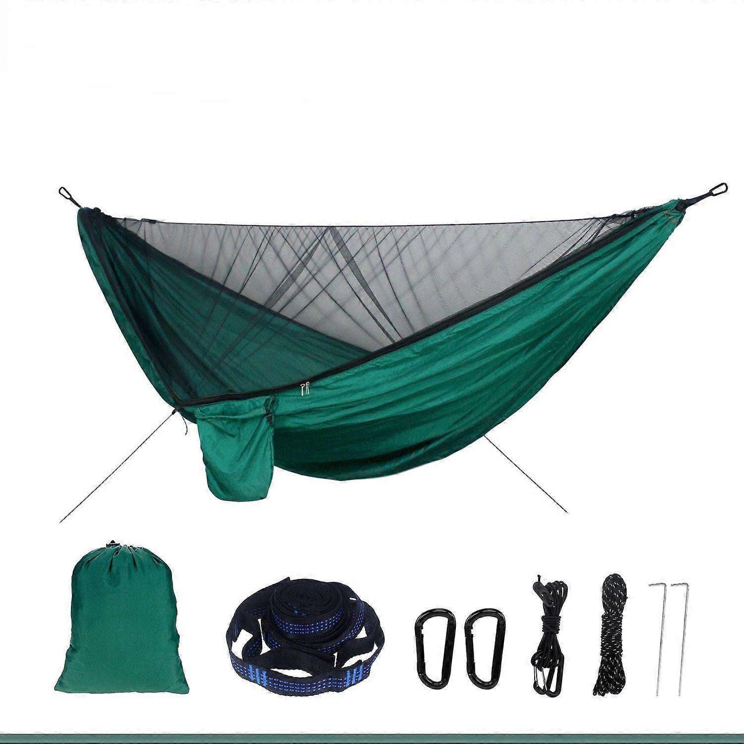 Camping Hammock Mosquito Net Hammock Outdoor Quickly Open Rain-proof Sunshade