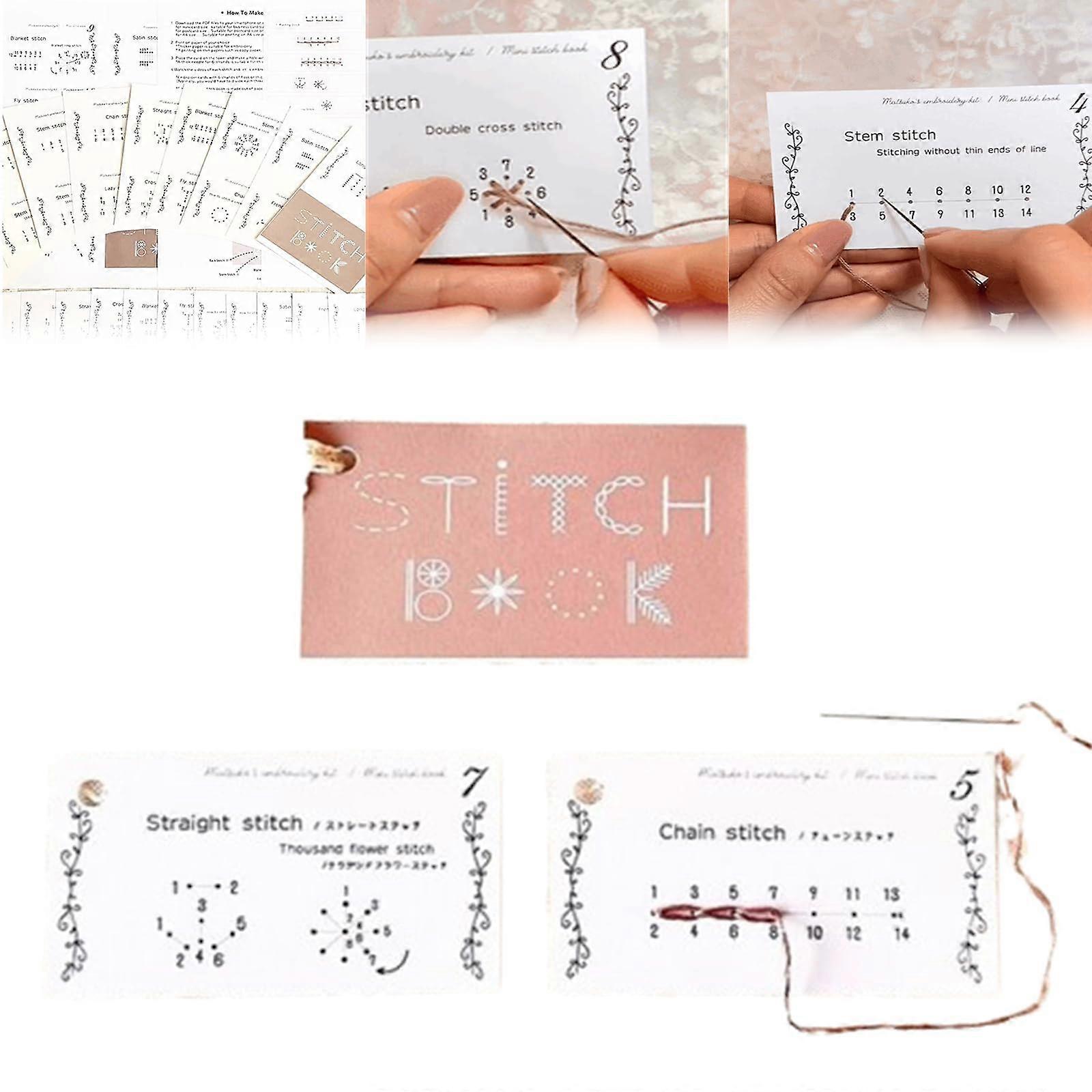 Mini Sewing Skills Elevation: Creative Guide for Embroidery and Sewing 